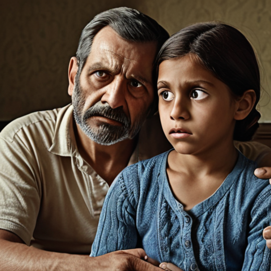 A family portrait, but instead of a loving scene, depict the quiet isolation of an individual oppressed by familial expectations. Show subtle signs of conflict and a hint of eventual reconciliation.