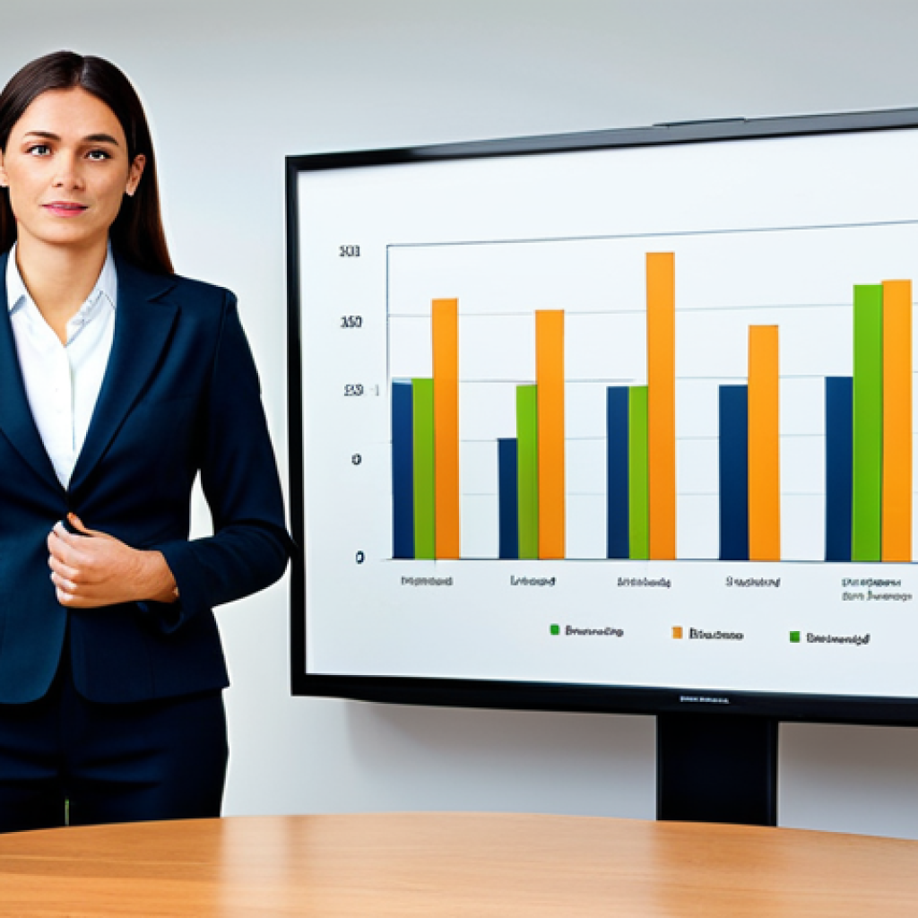 **

"A professional businesswoman in a modest business suit, presenting a graph illustrating storytelling's impact, in a modern office setting. Fully clothed, appropriate attire, safe for work, perfect anatomy, natural proportions, professional presentation, high quality, family-friendly."

**