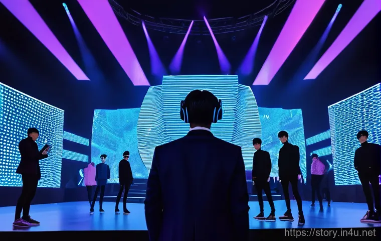 스토리텔러와 AI 기술의 접목 - **Immersive AI-Powered K-Pop VR Concert**
    A visually stunning, dynamic, and futuristic K-pop con...